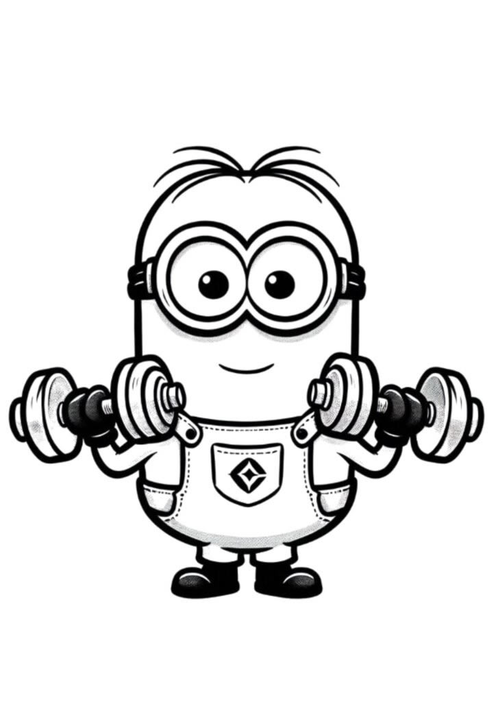 Minion Fitness Time