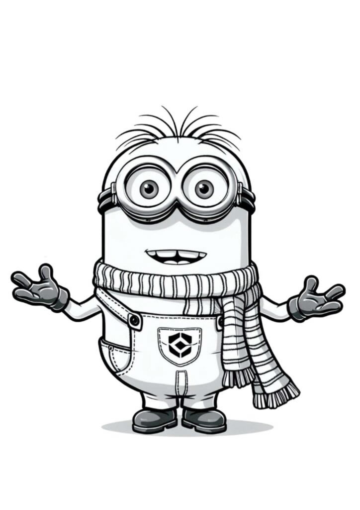 Minion Pronto para o Inverno