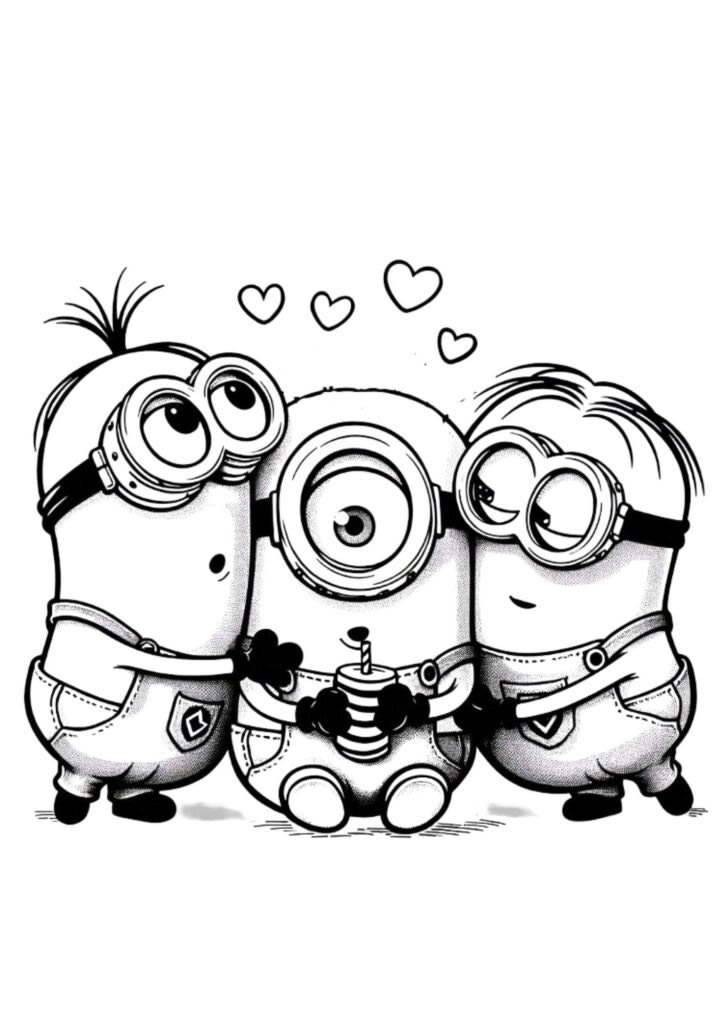 Minions Unidos em Amizade