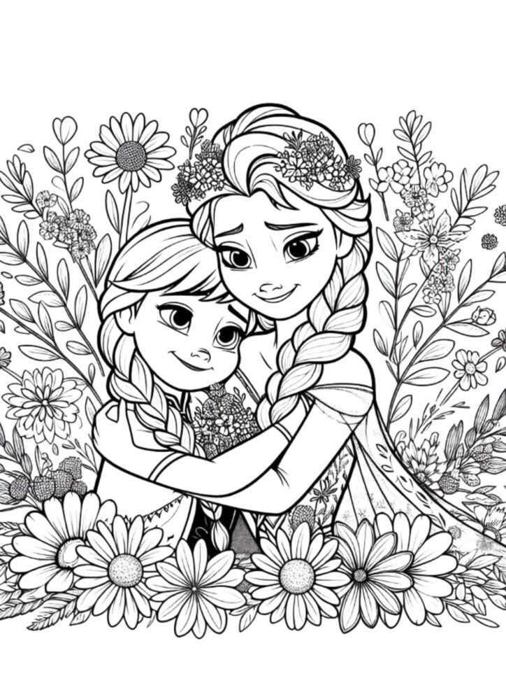 Momento Congelante de Elsa e Anna