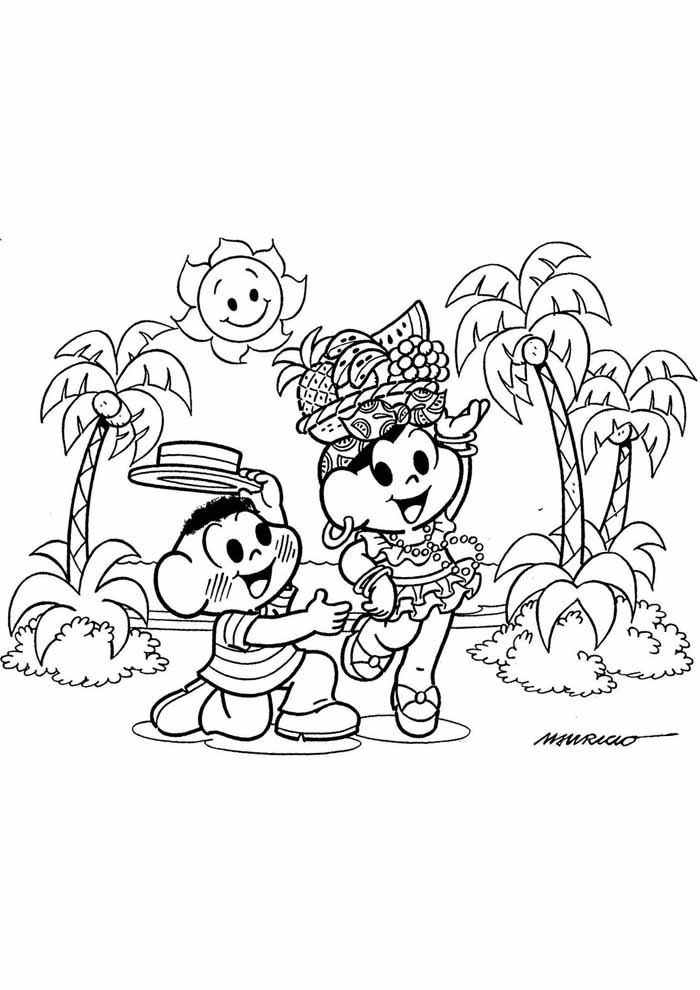 Mônica e Cascão em Aventura Tropical