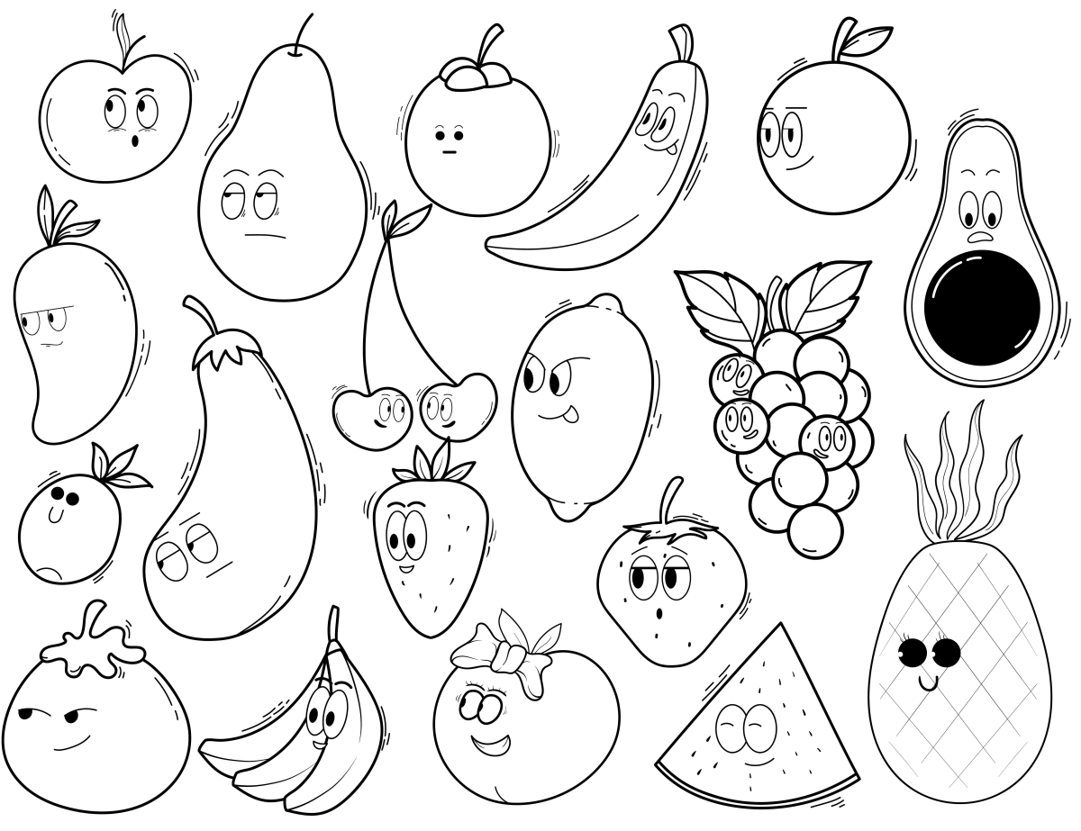 O Mundo Animado das Frutas Expressivas