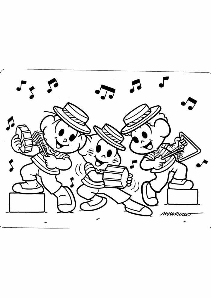 Os Musicistas Incríveis da Turma da Mônica