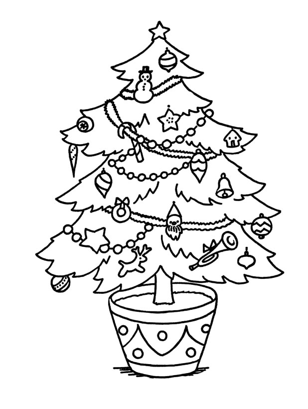 Natal Encantado para Colorir