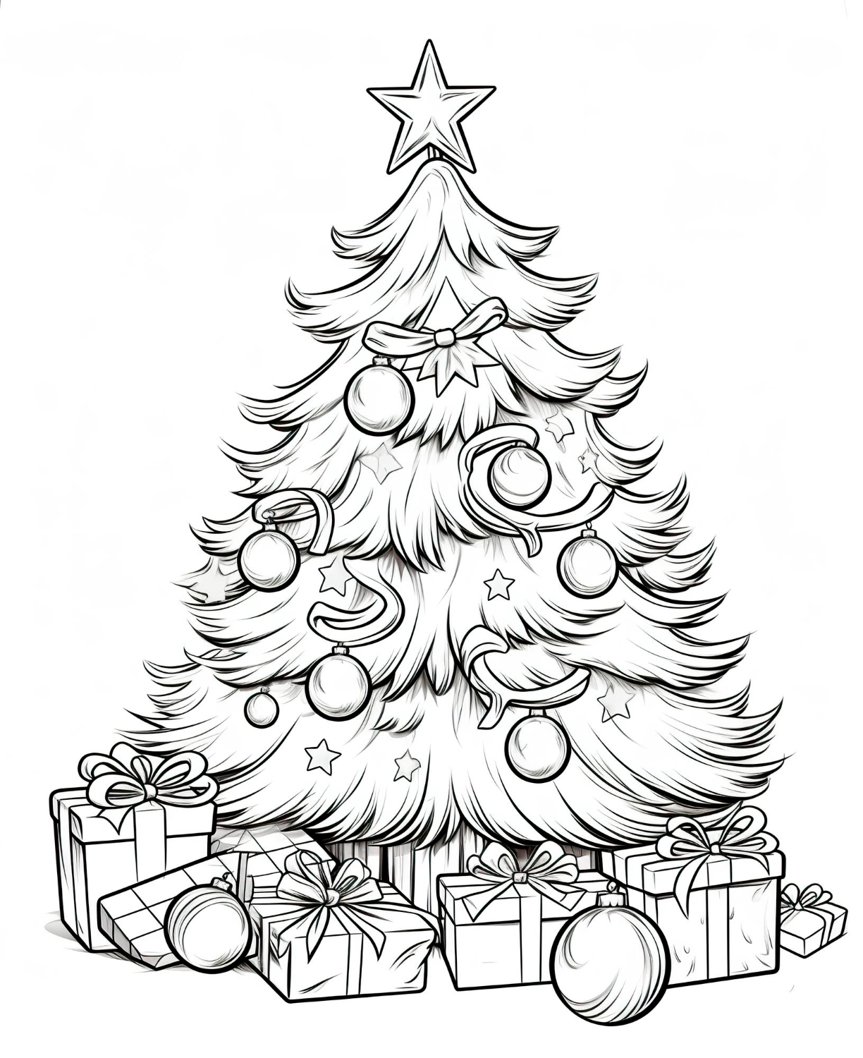 Natal Enfeitado: Espírito Festivo para Colorir