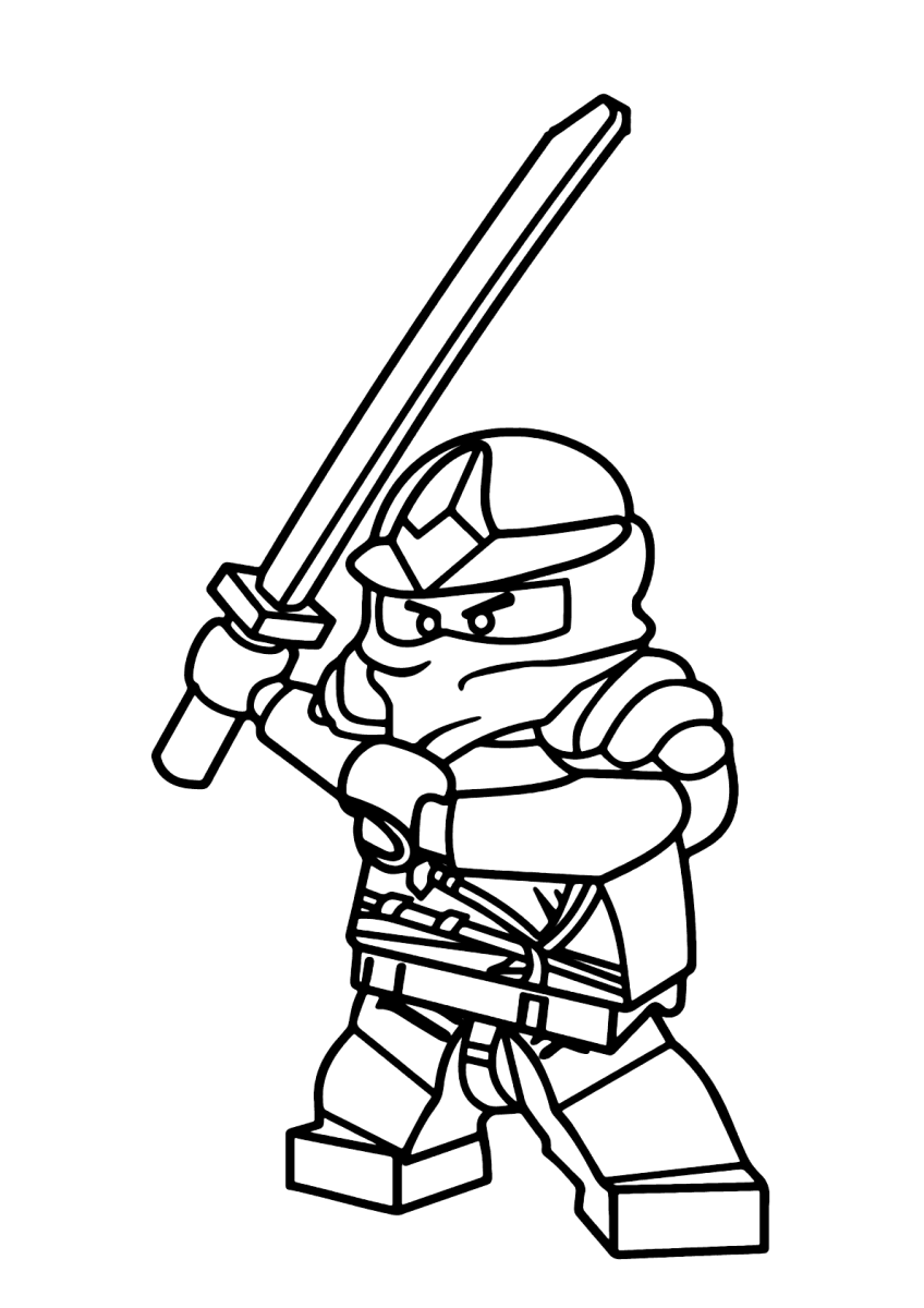 Ninja LEGO em Ação