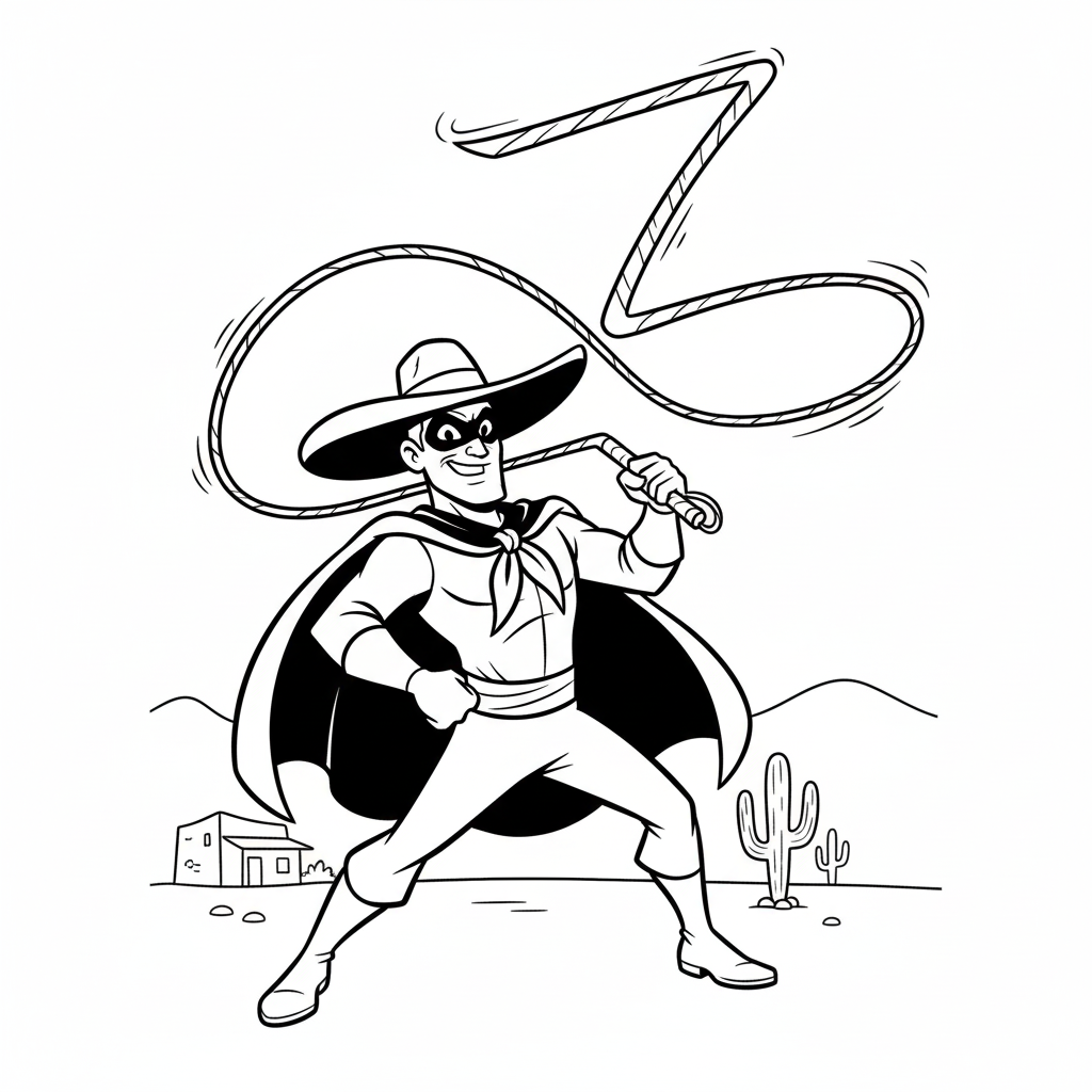 O Bravo Zorro em Ação!