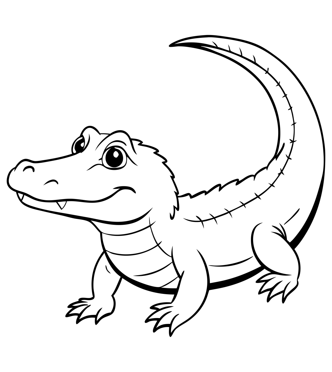 O Jacaré Sorridente