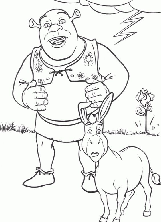 Ogro e Burro em uma Aventura Cativante