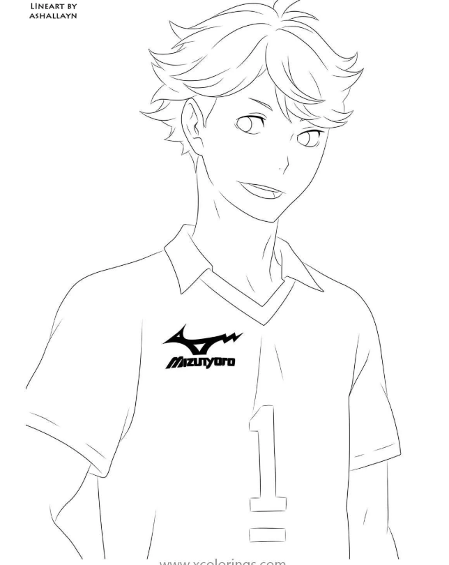 Oikawa Tooru: Destaque do Haikyuu para Colorir