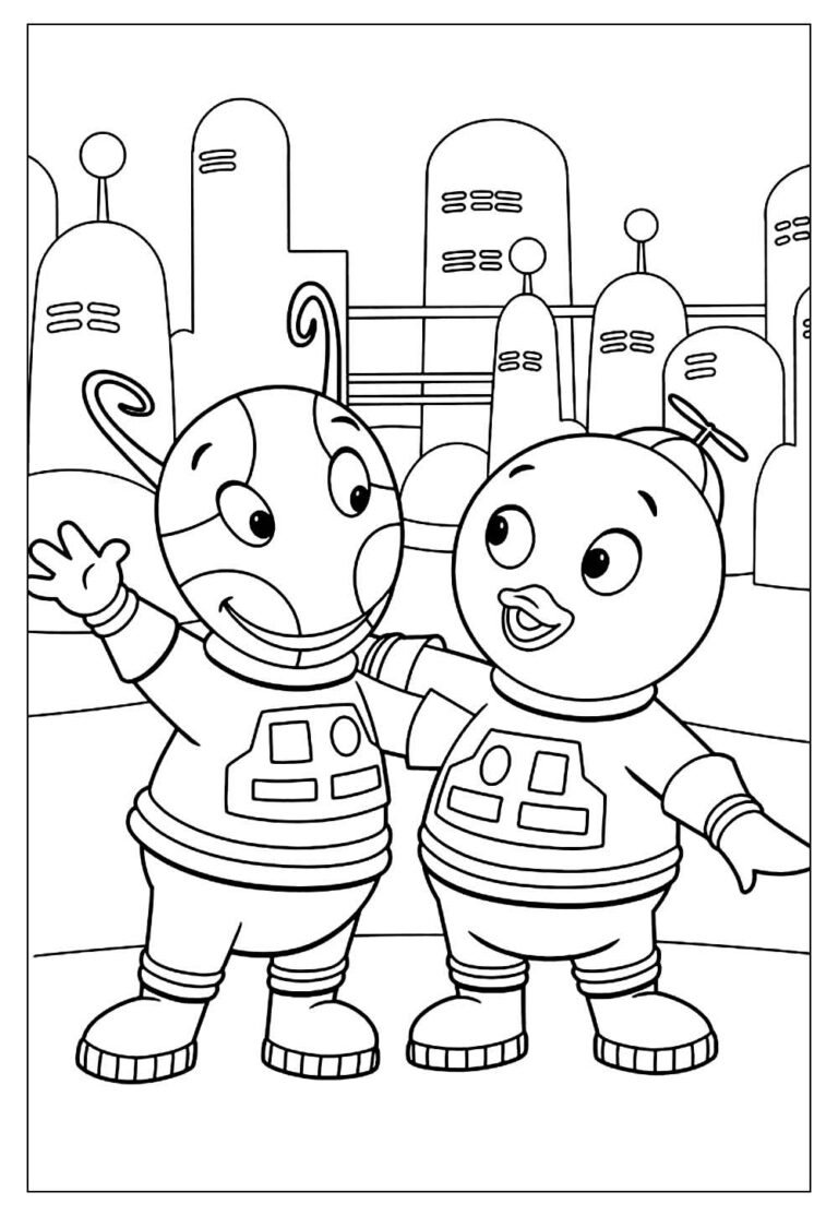 Os Backyardigans Exploradores Espaciais