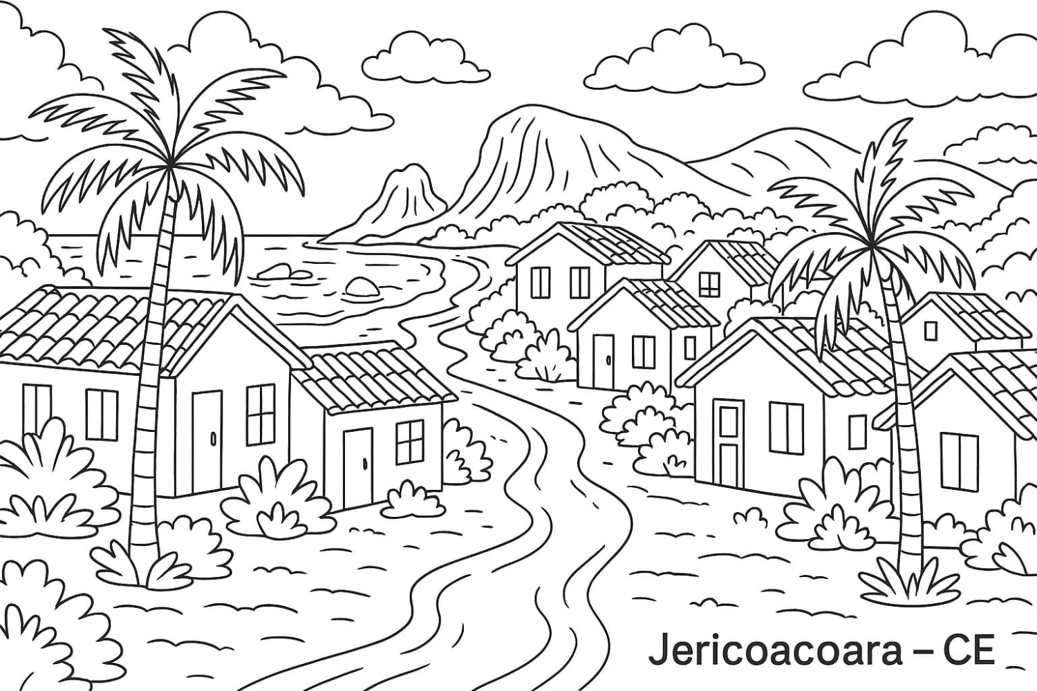 Paisagem Encantadora de Jericoacoara