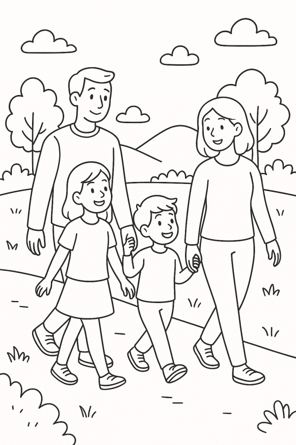 Passeio em Família no Parque