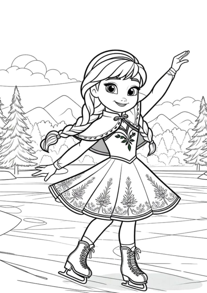 Patinação Mágica no Mundo de Frozen