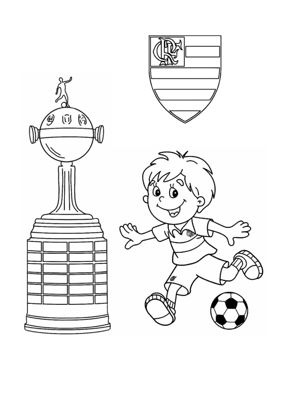 Pequeno Rubro-Negro e a Taça da Libertadores