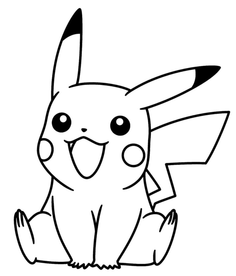Pikachu em Ação: Hora de Colorir!