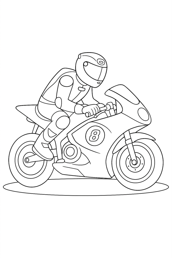 Acelere com Estilo: O Piloto e Sua Moto