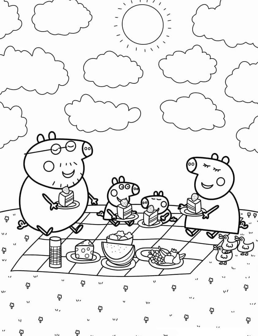 Piquenique Encantado com Peppa Pig