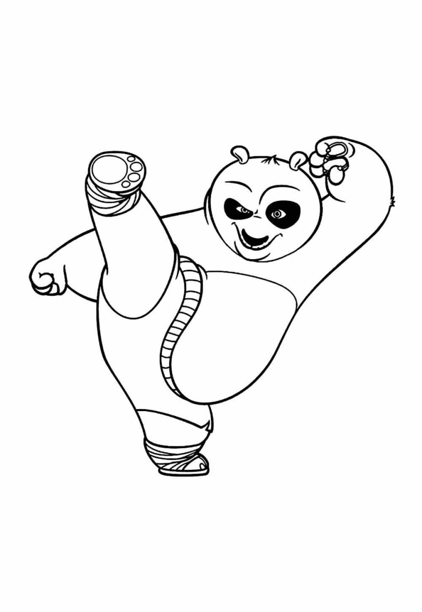 Po em Ação: O Mestre do Kung Fu!