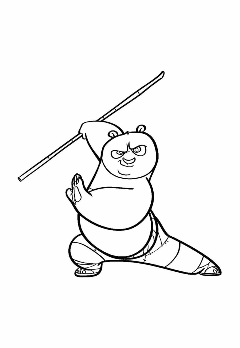 Po em Ação: O Mestre do Kung Fu Panda