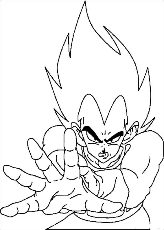 O Poder de Vegeta em Ação
