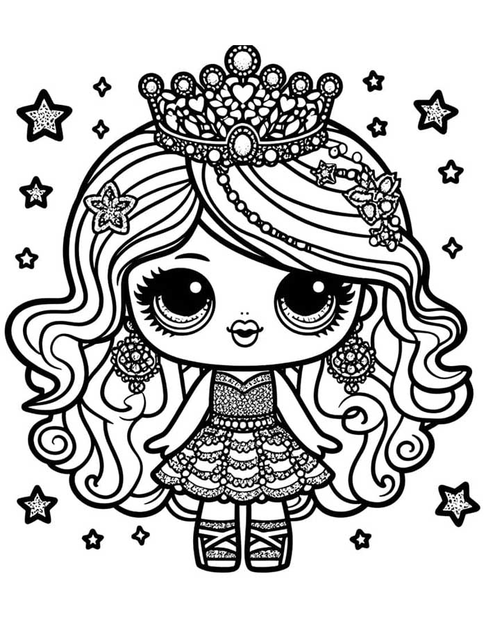 Princesa LOL Surprise Brilhante