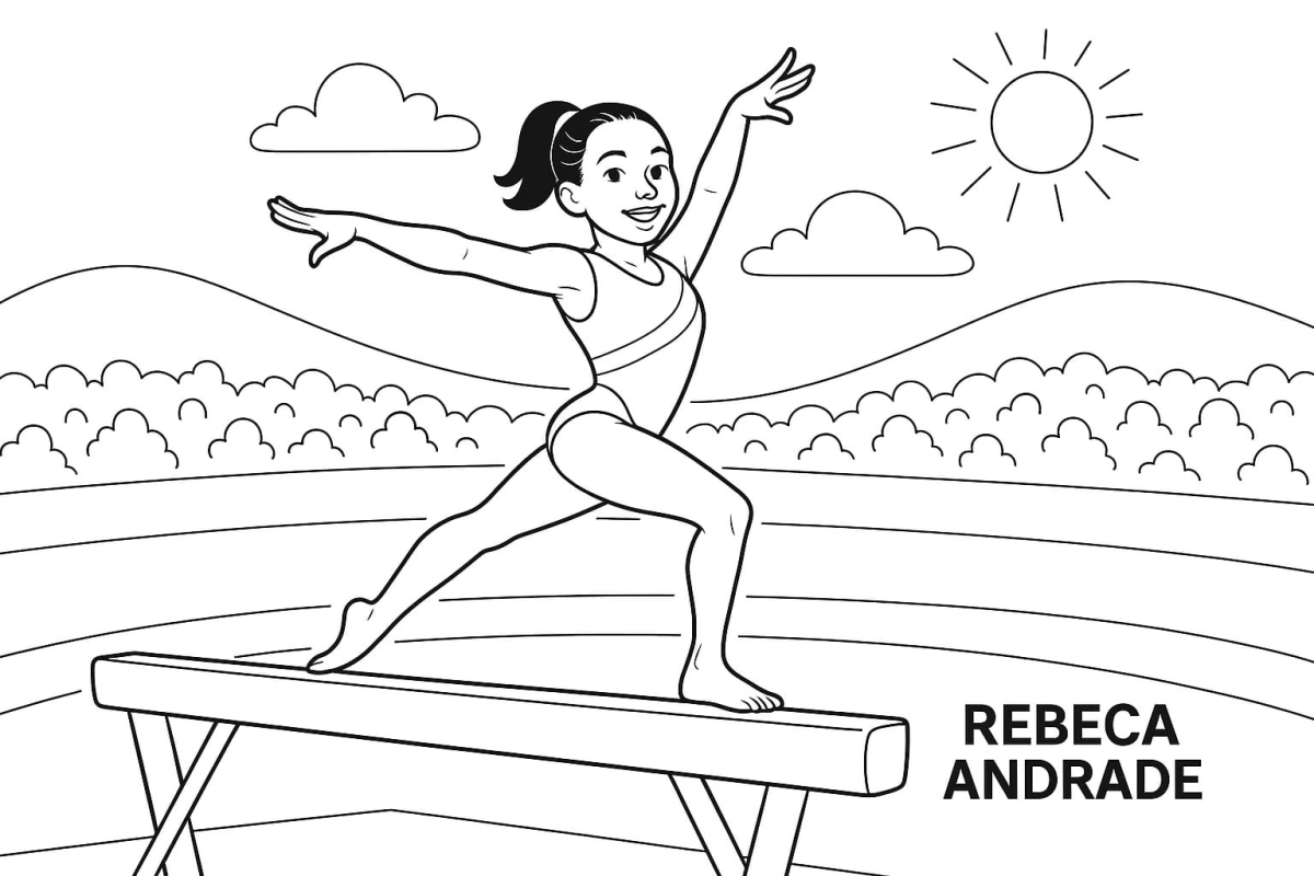Rebeca Andrade Brilha na Ginástica