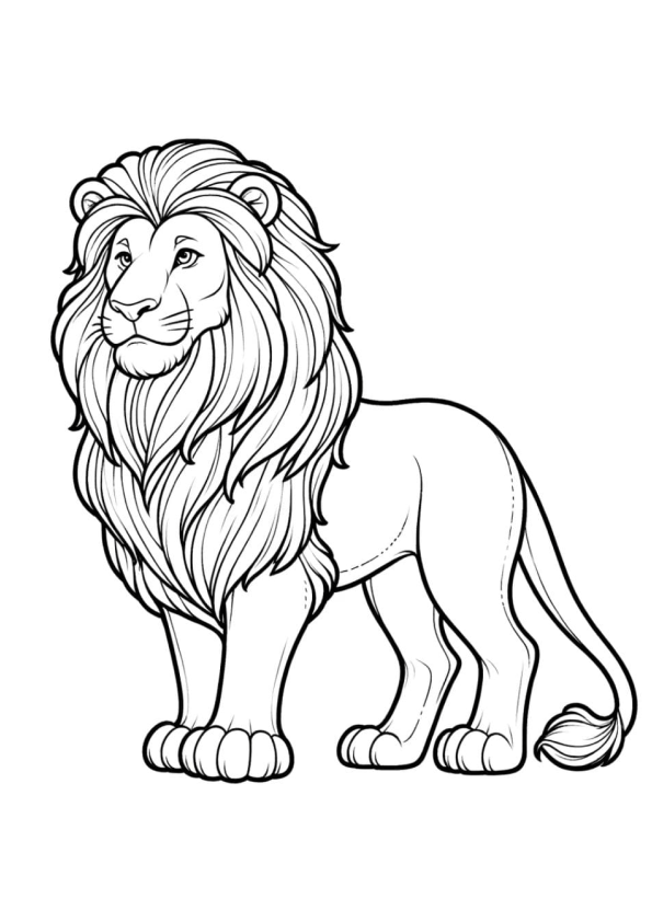 Rei da Savana: Exploração com o Grande Leão