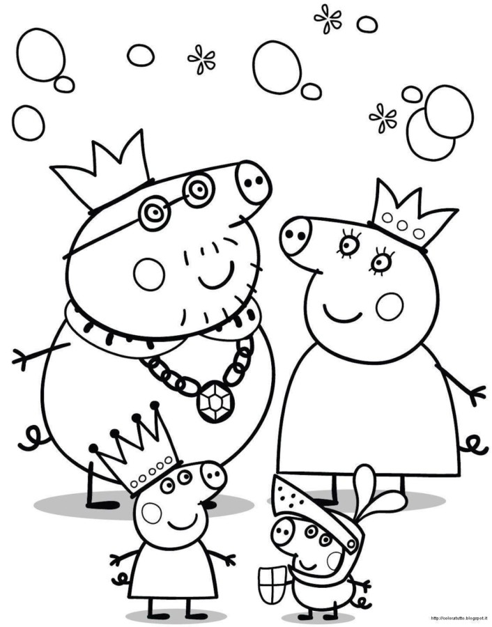 Reino Encantado com Peppa Pig e Família
