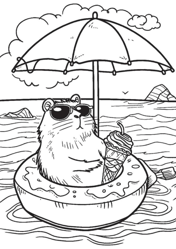 Relaxamento do Hamster de Verão