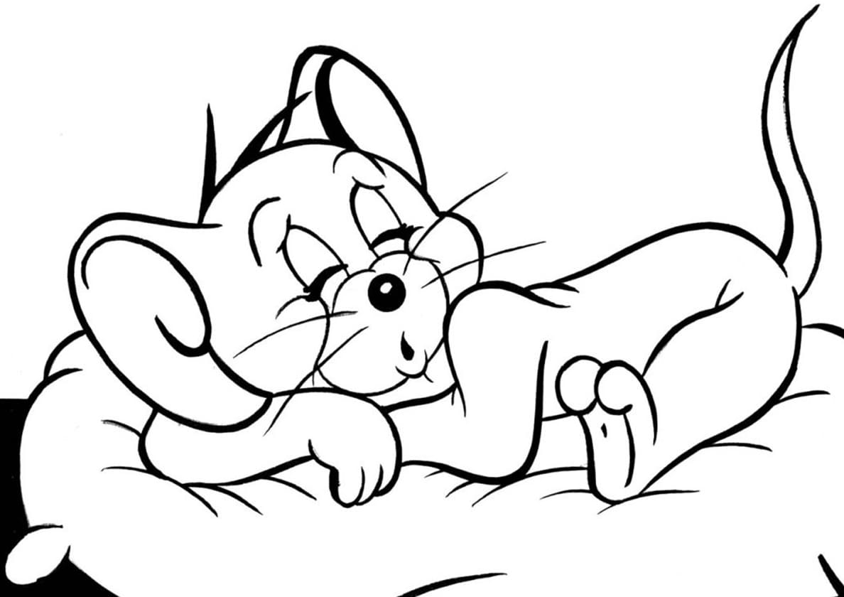 Relaxe com Jerry: Hora do Descanso do Famoso Rato