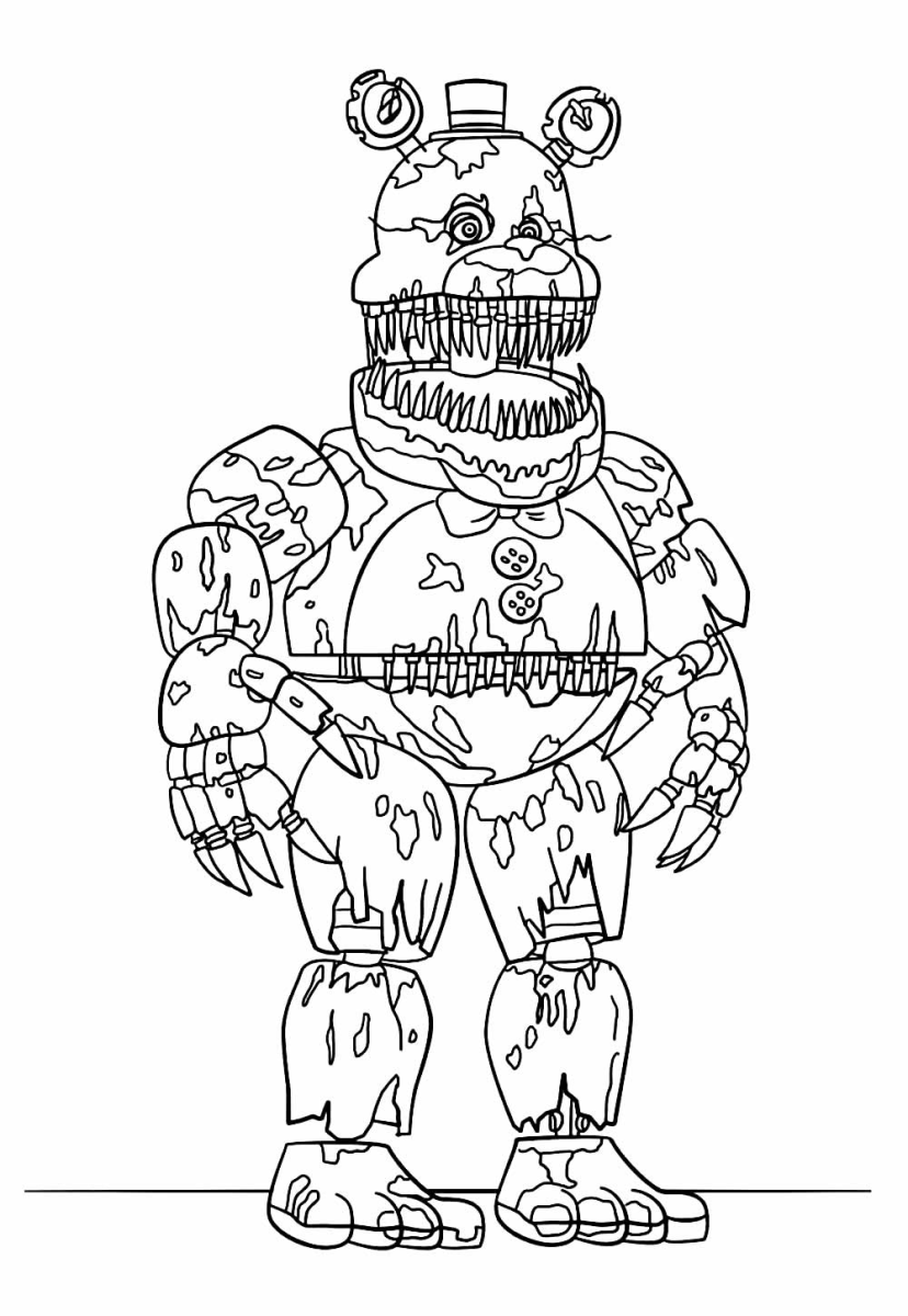 O Resplendor de Scraptrap em FNAF