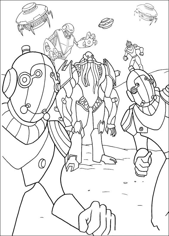 Robo-Adventure: Colorindo na Galáxia