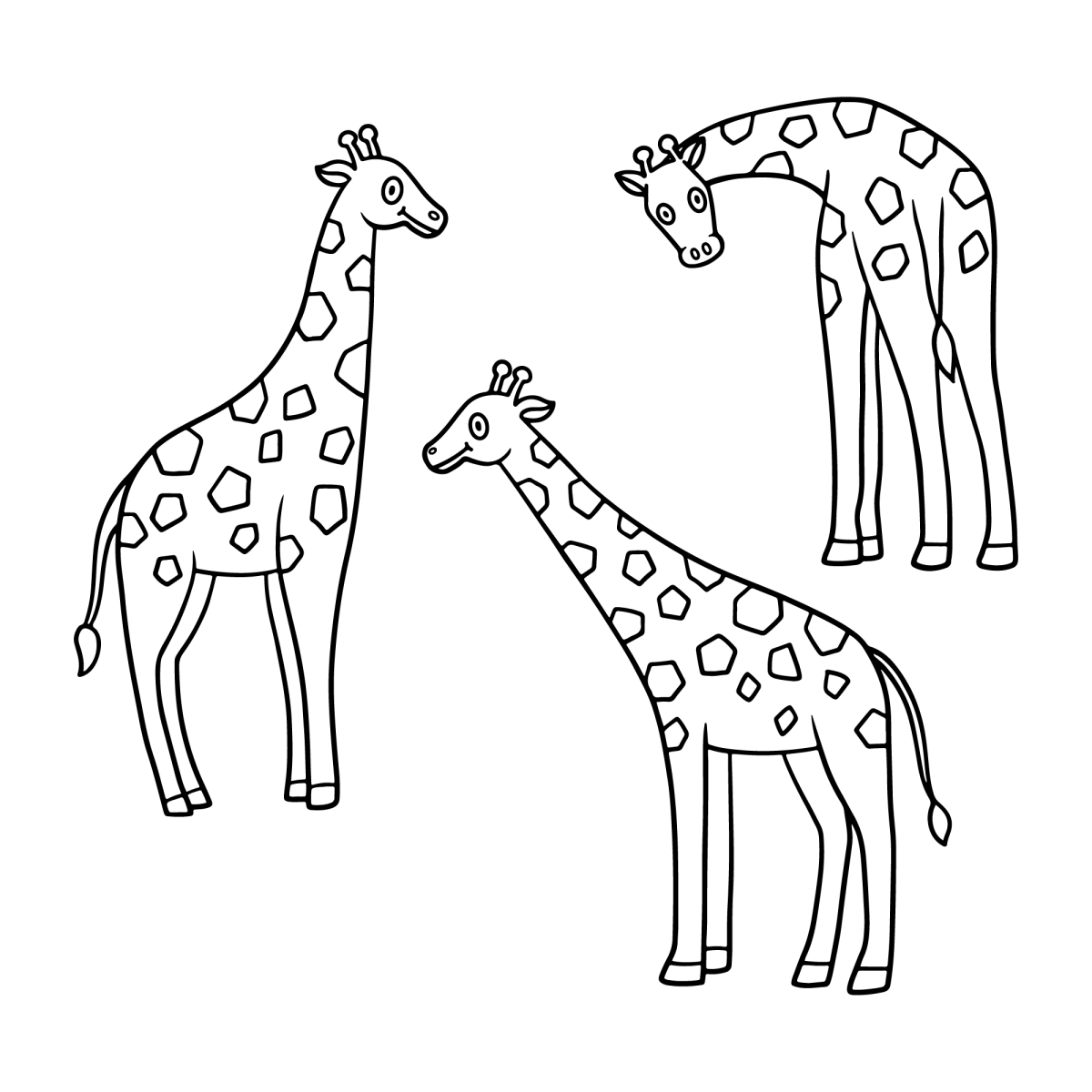 Safari Criativo: Girafas Encantadoras