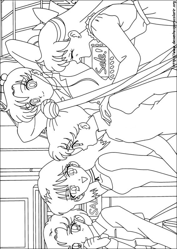 Sailor Senshi em um Dia de Compras