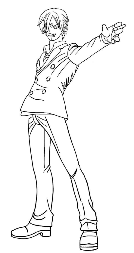 Sanji Pronto para Ação
