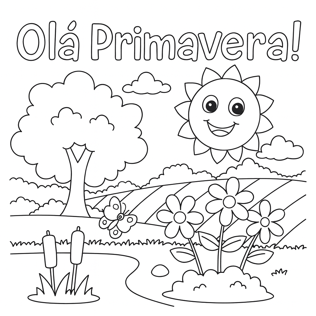 Saudação Colorida à Primavera