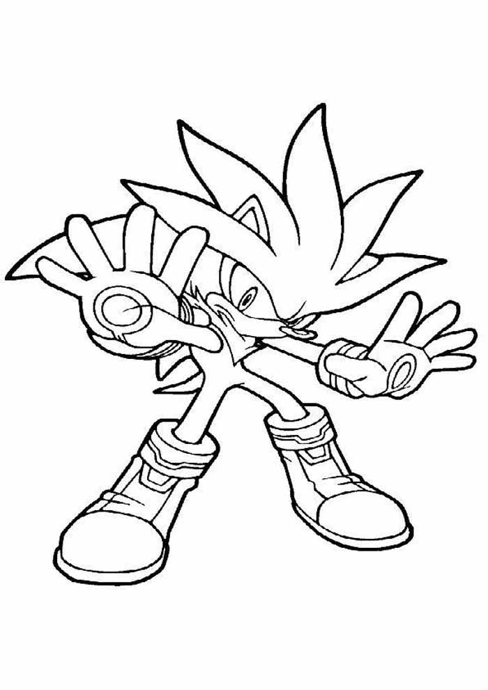 Silver the Hedgehog em Ação!