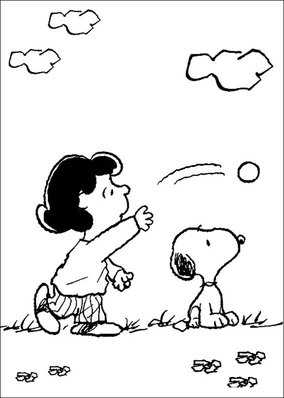 Brincadeira com Snoopy e Amigos