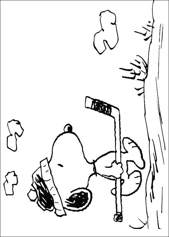 Snoopy no Gelo