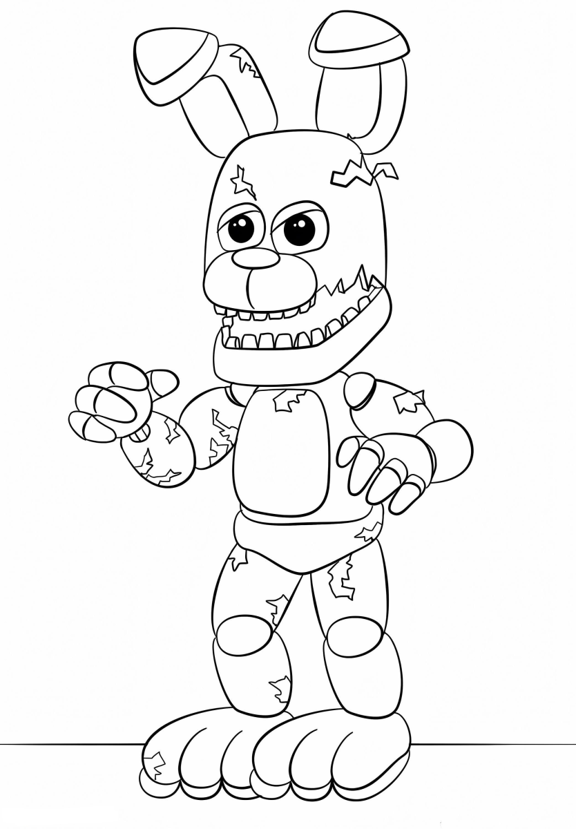 Springtrap: O Coelho Assustador de FNAF
