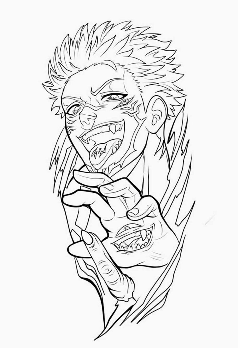 Sukuna: O Rei das Maldições em Cativeiro de Tinta