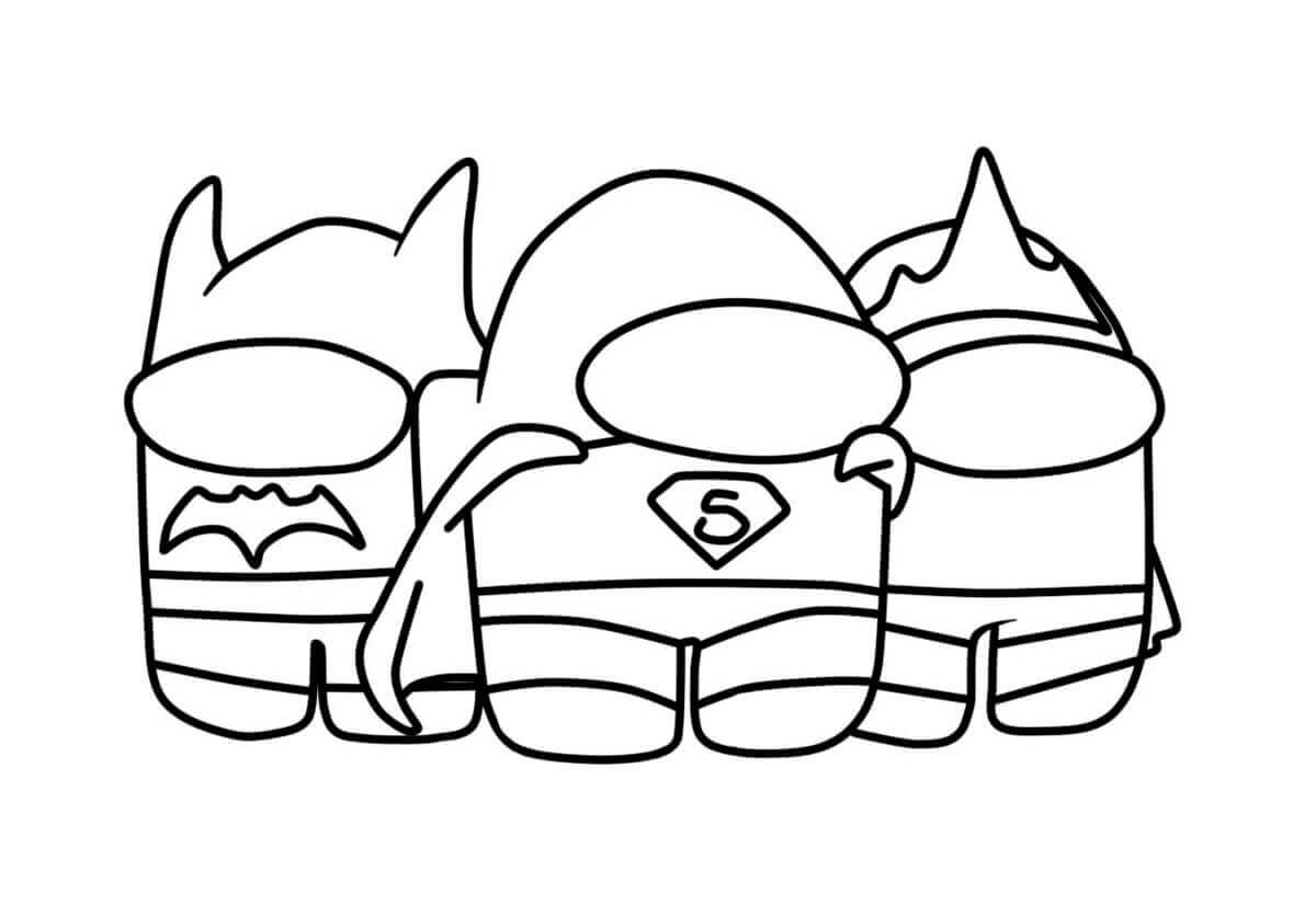 Super-Hero Crewmates Adventure