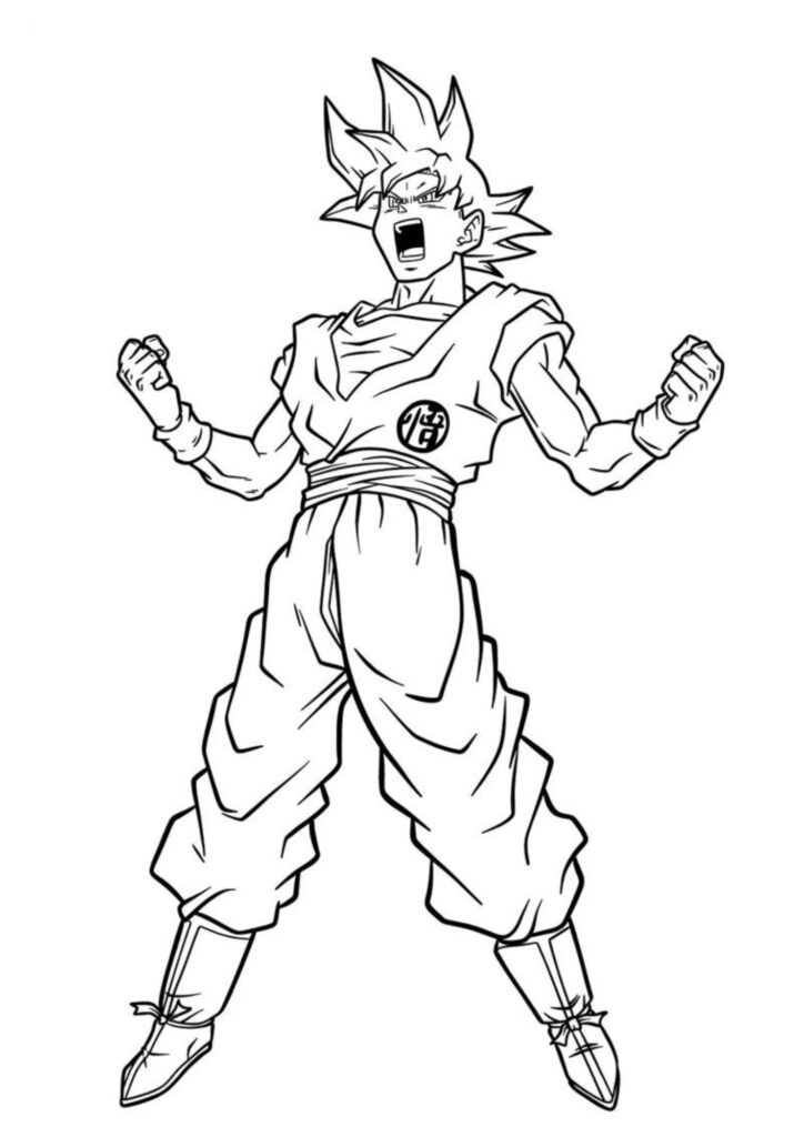 Super Saiyajin em Ação: Goku se Transforma