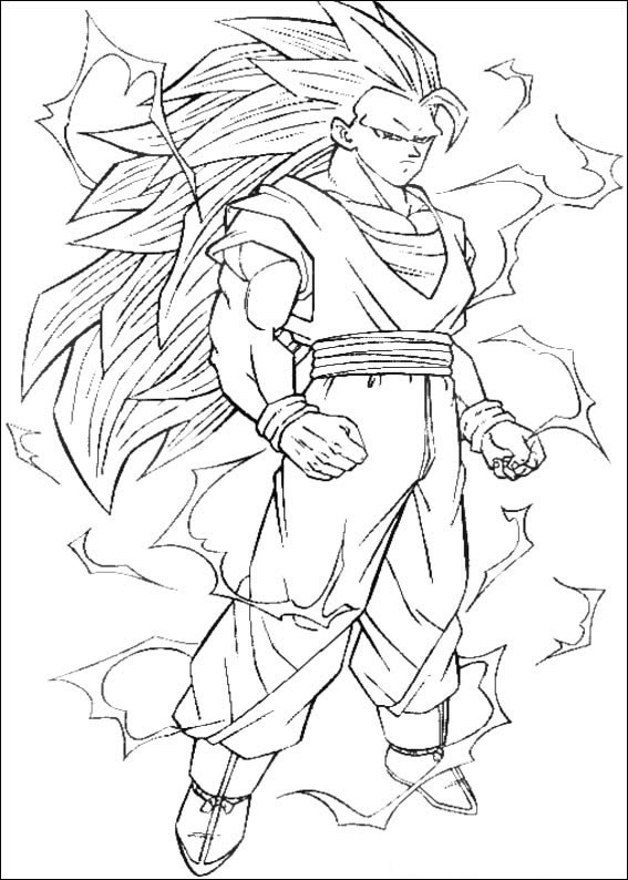 Super Saiyan Gohan em Ação