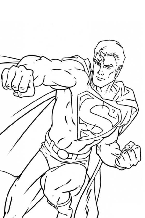 Captivating Superman in Action