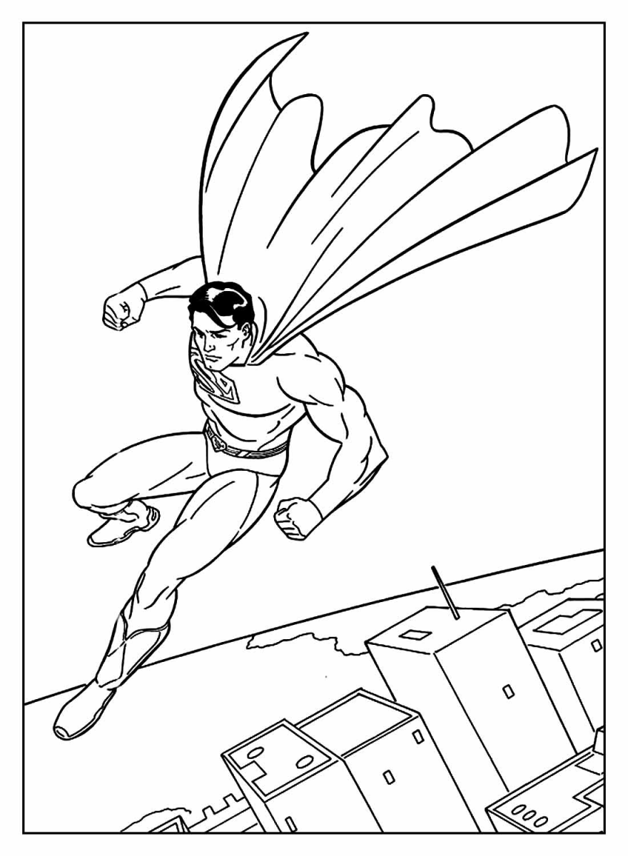 Superman Sobrevoa a Cidade