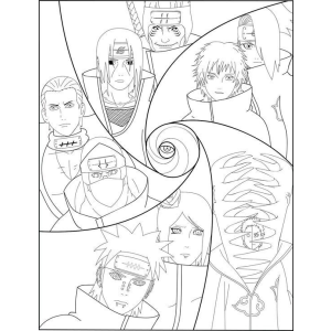 A Akatsuki em Cores