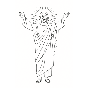 Abençoado na Luz Divina