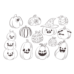 Abóboras Encantadas de Halloween